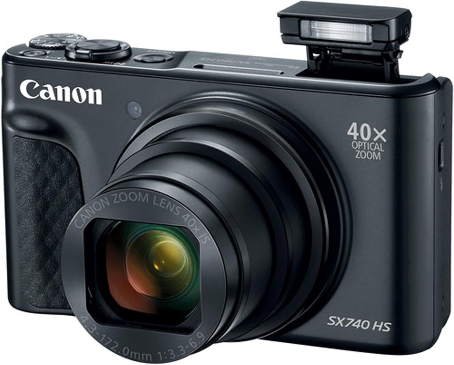 Cámara digital Canon Powershot SX740 HS (Negro) + 64GB de memoria +...