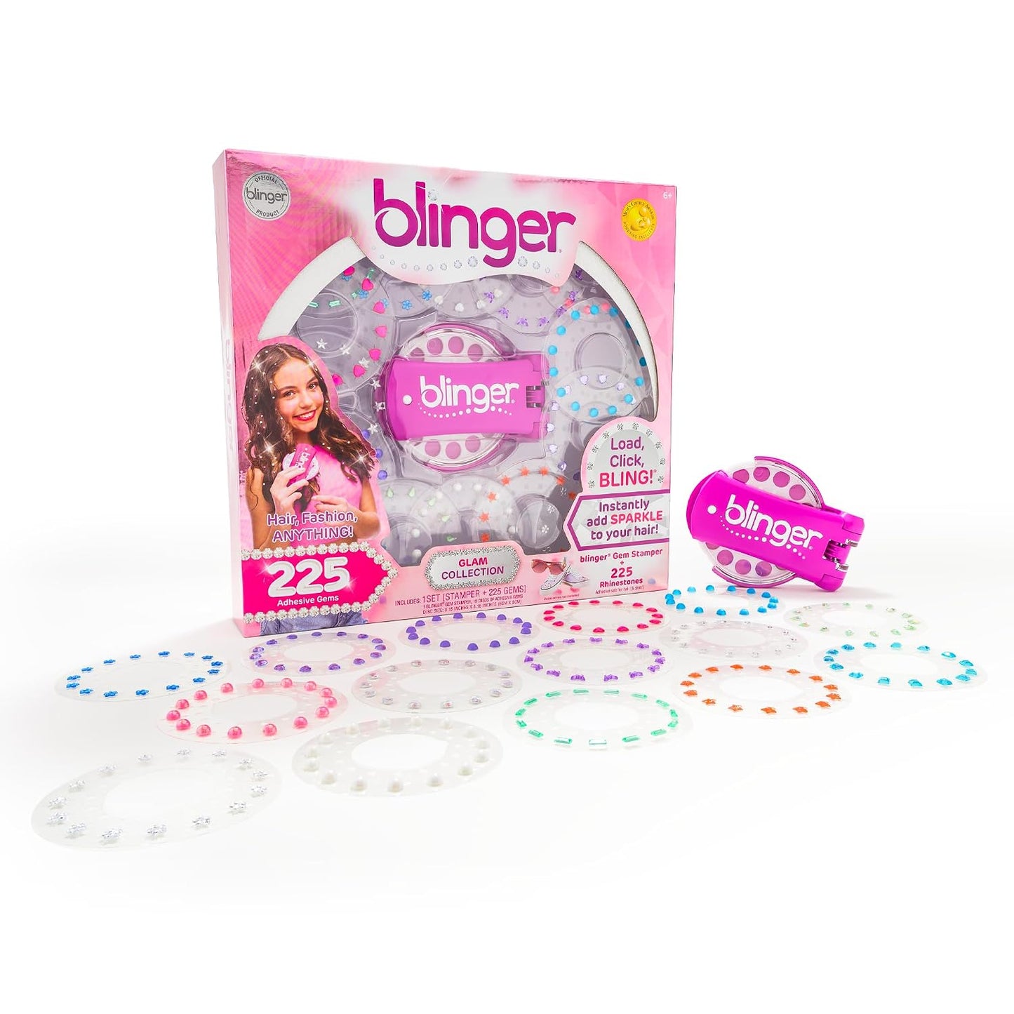 Blinger Ultimate Set, colección Glam, viene con herramienta de esti...