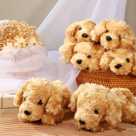 Harrycle 6 piezas 20 cm de animal de peluche de perro de peluche de...
