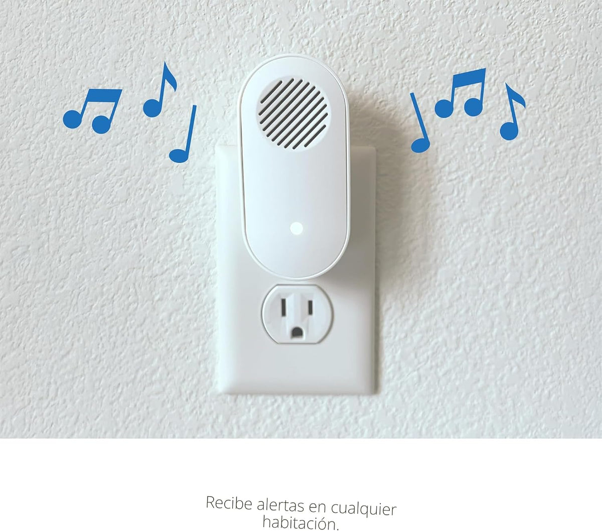 Arlo Chime 2, sirena incorporada, alertas audibles, melodías person...