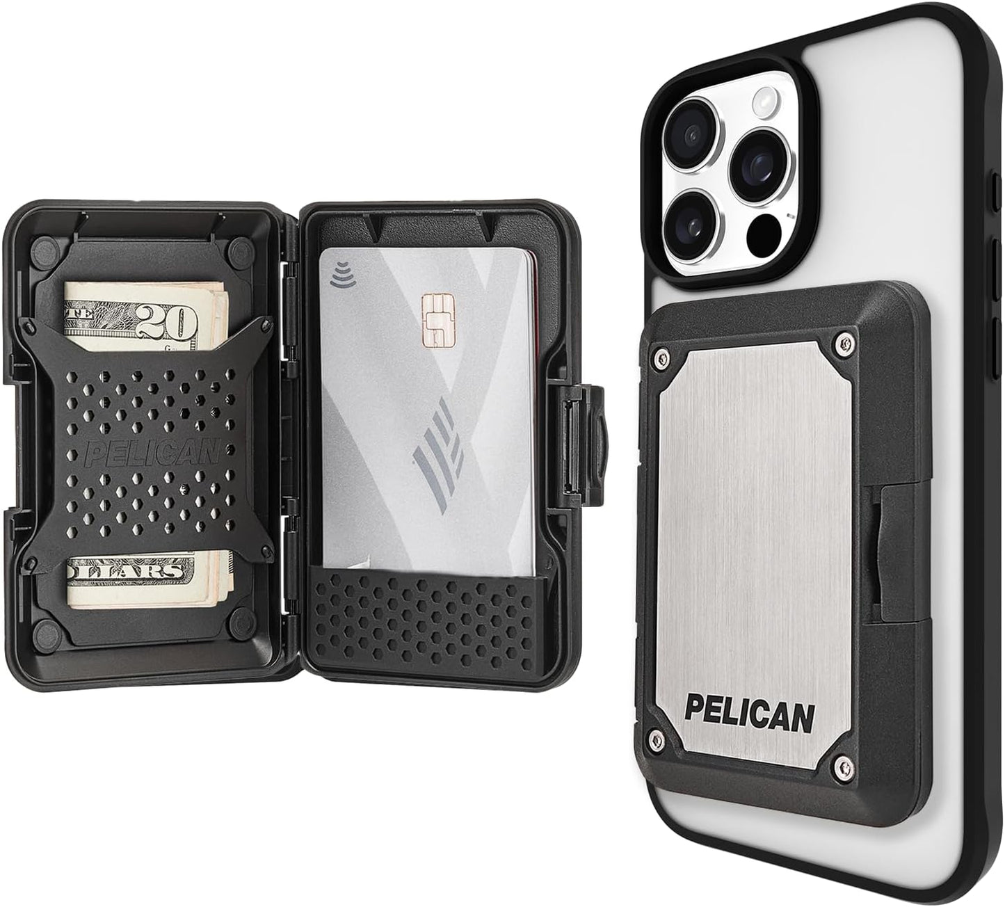 Pelican Cartera MagSafe con bloqueo RFID para tarjetas y dinero en...