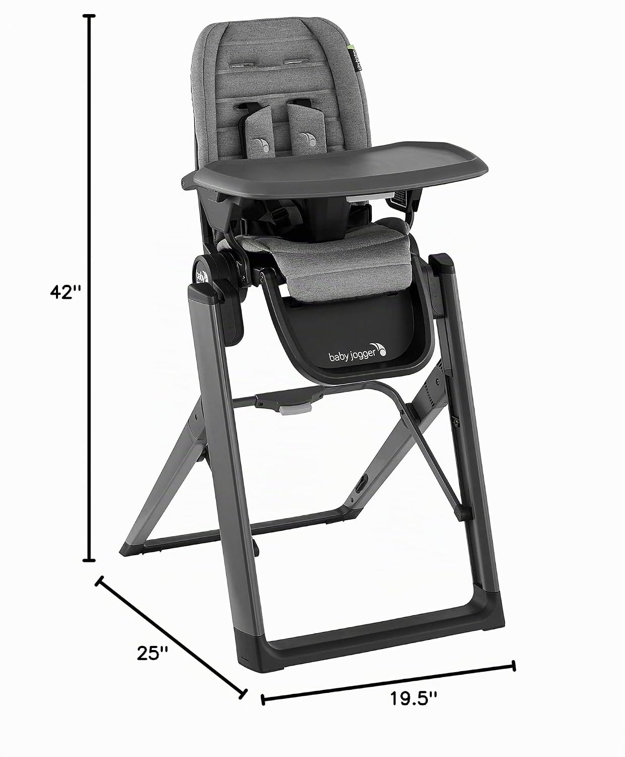 Baby Jogger City Bistro - Silla alta, color grafito