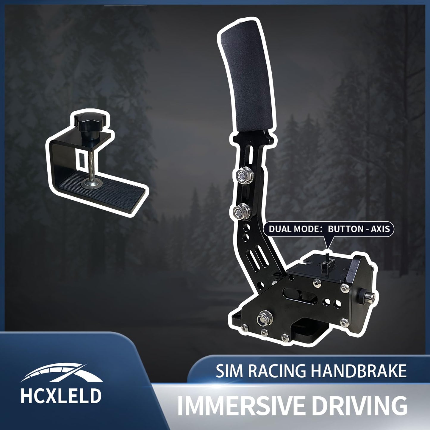 HCXLELD Freno de mano Sim Racing, volante T300RS T248P T128P T150 c...