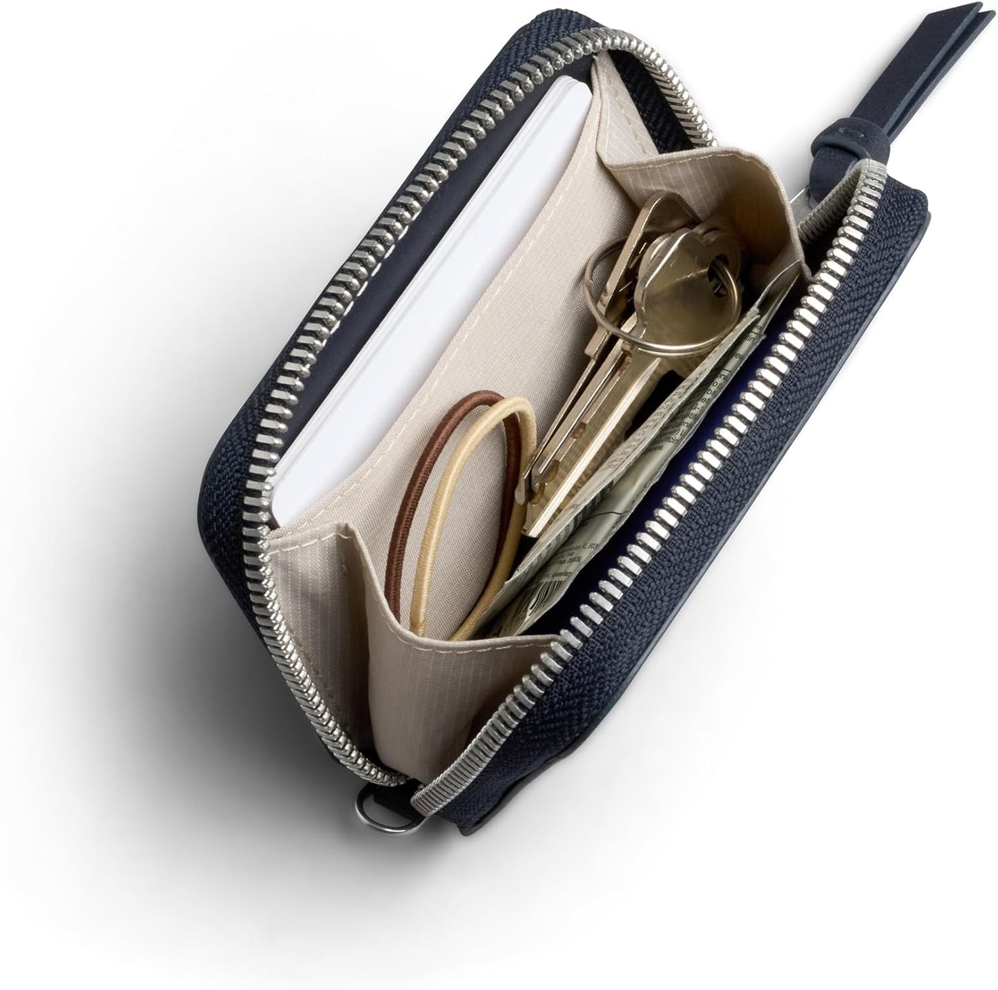 Bellroy Folio Piccolo (cartera pequeña de piel con cremallera para...