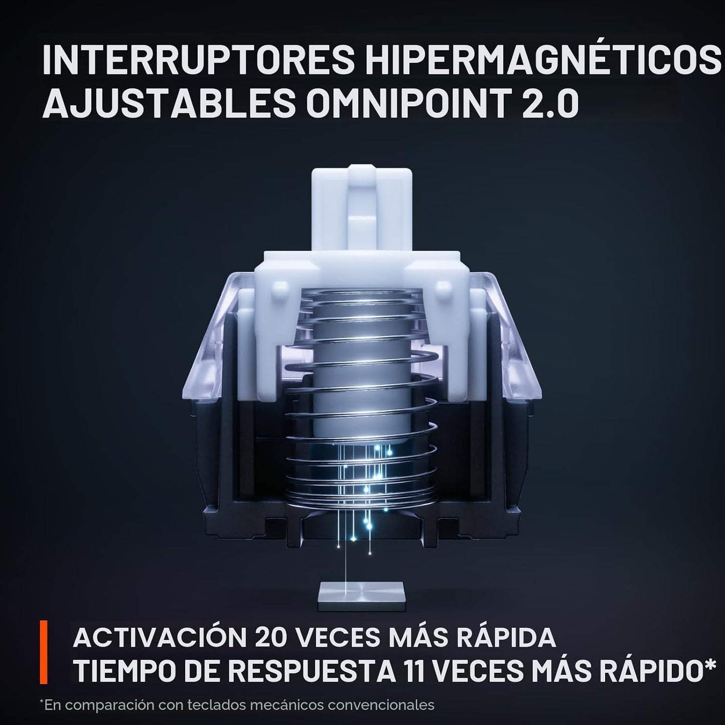 SteelSeries Teclado inalámbrico Apex Pro Mini - Diseño del 60% - Om...