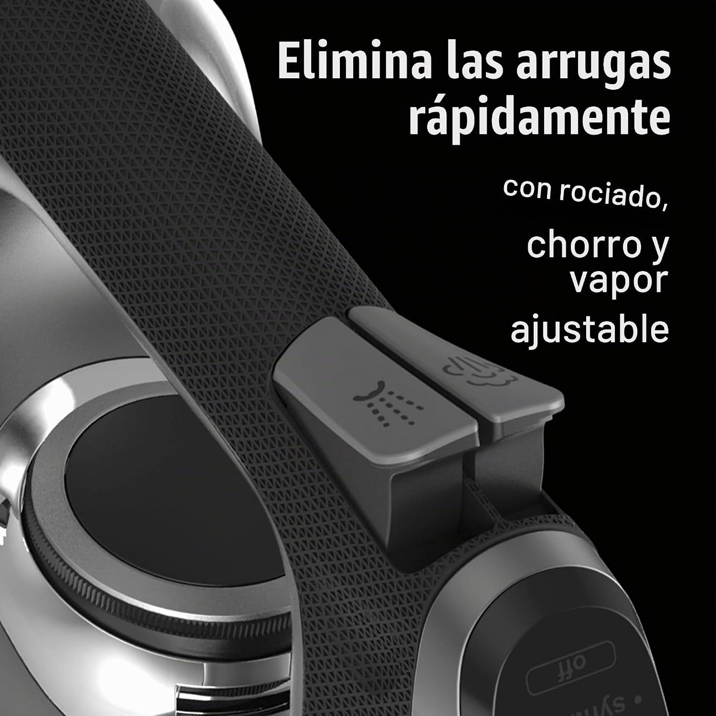 Plancha de vapor procesional CHI - 1700 varios con suela de cerámic...