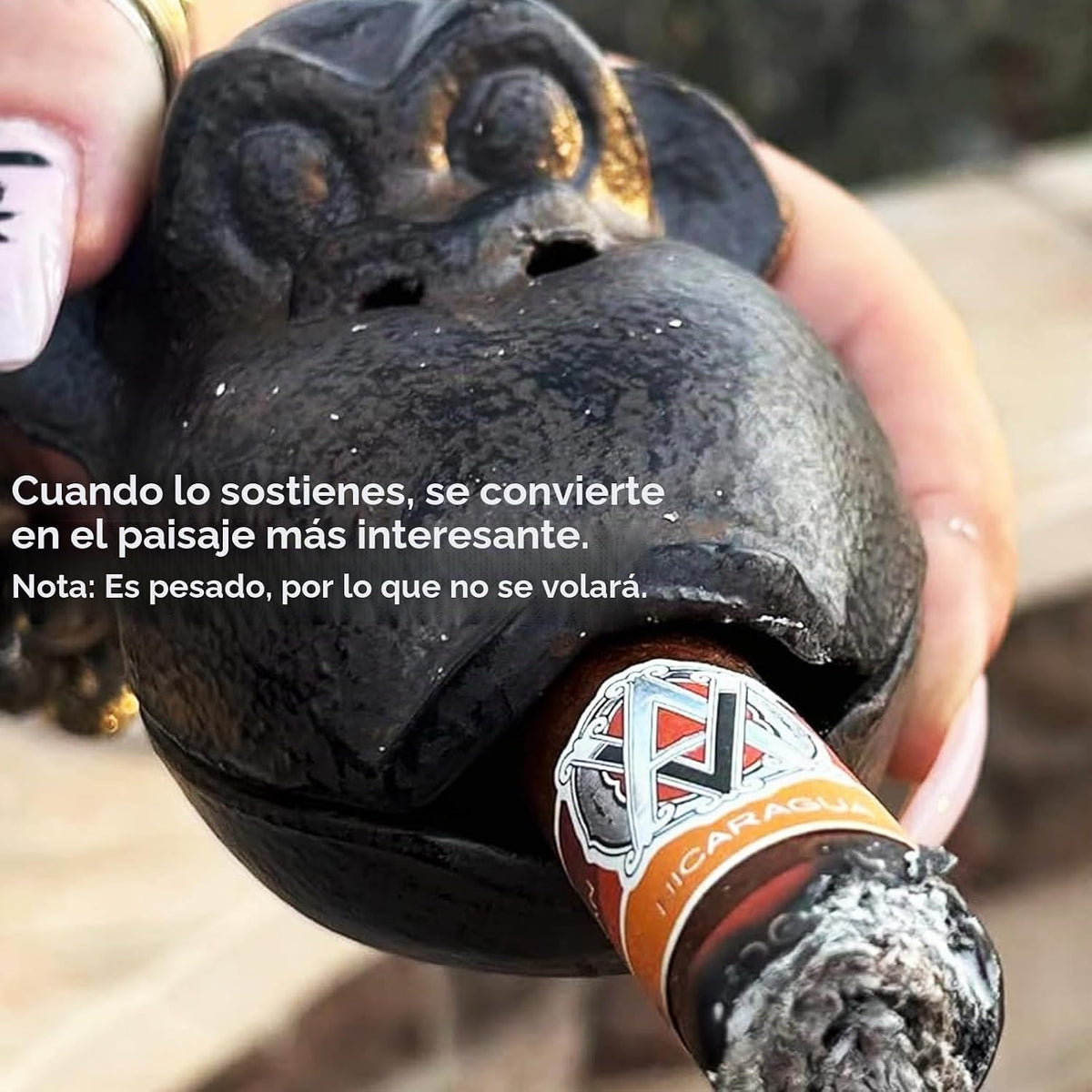 Ceniceros de cigarros, ceniceros de mono para fumadores, ceniceros...