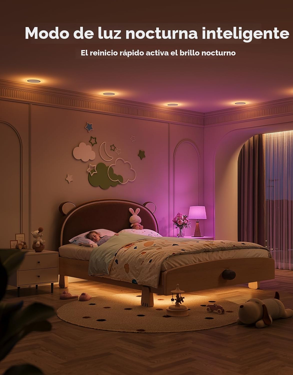 Govee Iluminación empotrable inteligente de 6 pulgadas, luz LED emp...
