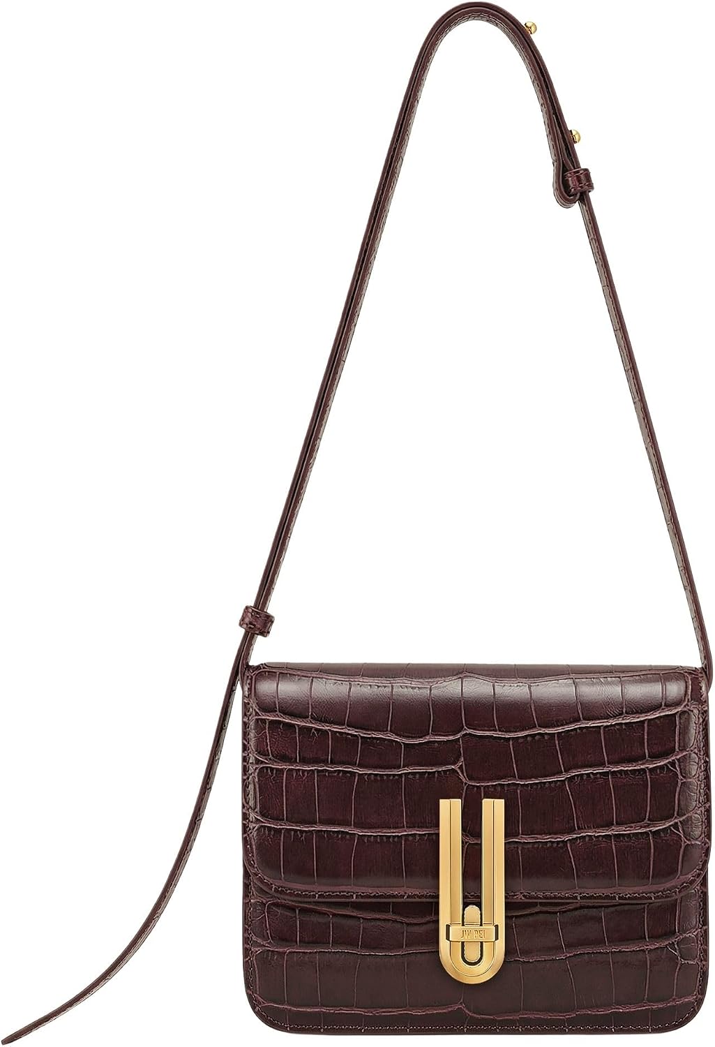 JW PEI Bolso de hombro Evania Lock Pebbled para mujer