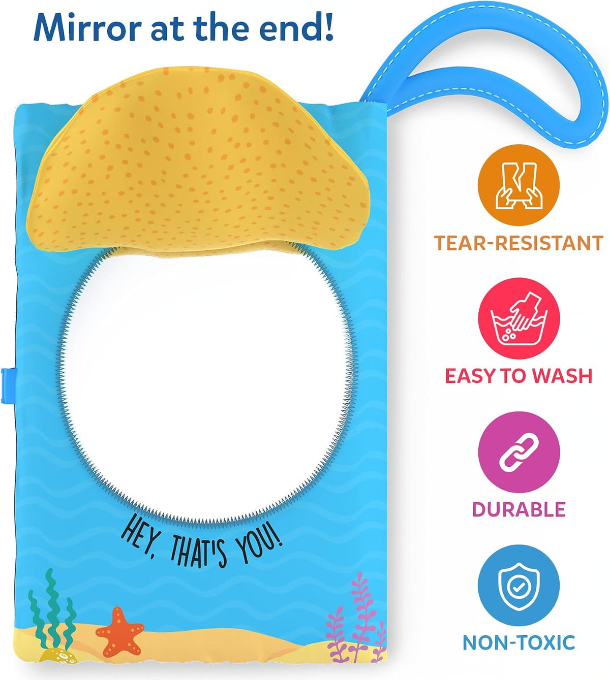Skillmatics Peek-A-Boo - Libro de animales submarinos, libro de tel...