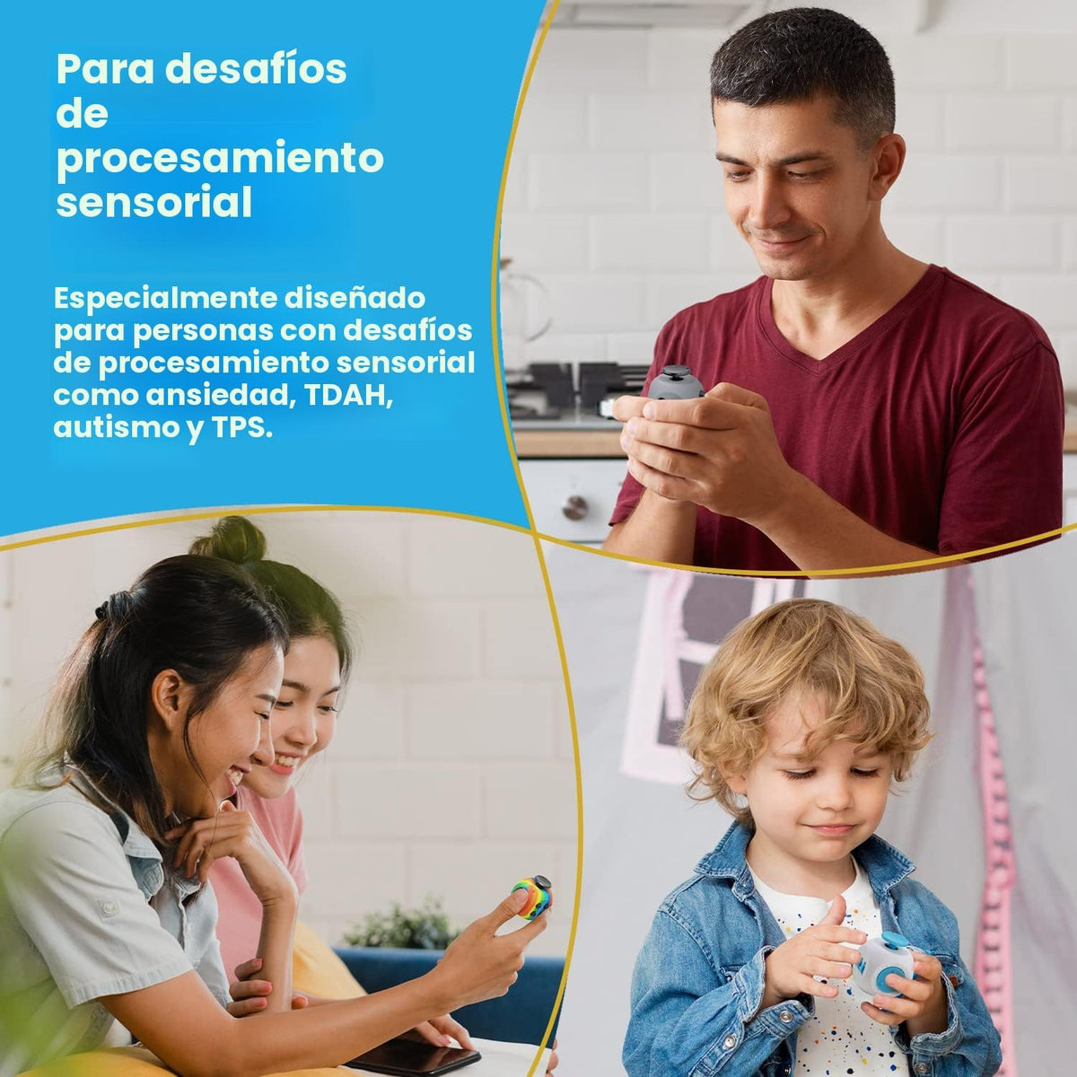 PILPOC - Cubo para la ansiedad theFube. Cubo para la ansiedad de al...
