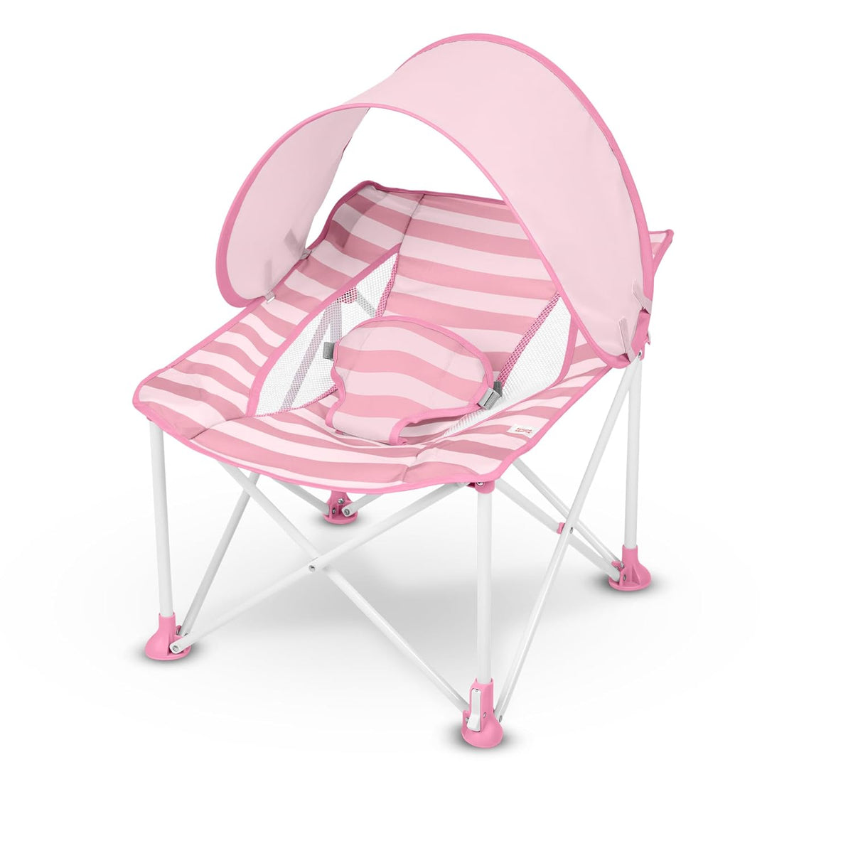 Bright Starts Pop 'N Chill Asiento portátil para bebé, toldo UP...