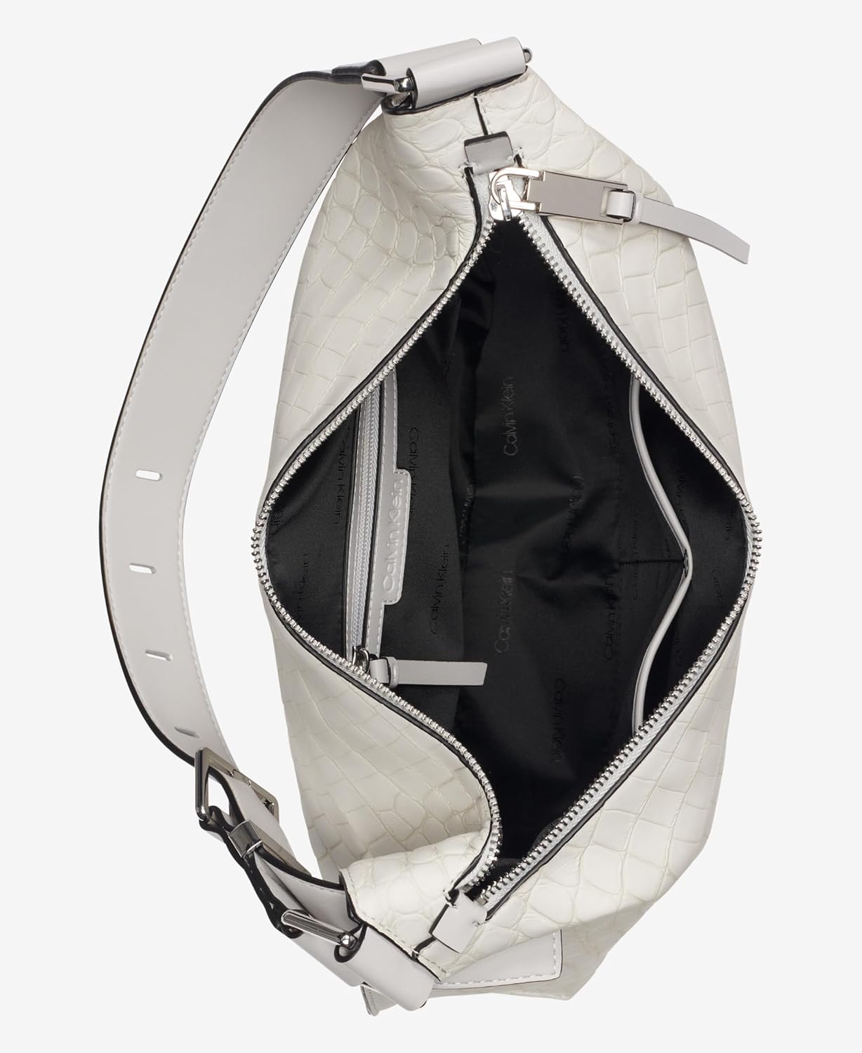 Calvin Klein Bolso de hombro con cremallera superior Max para mujer