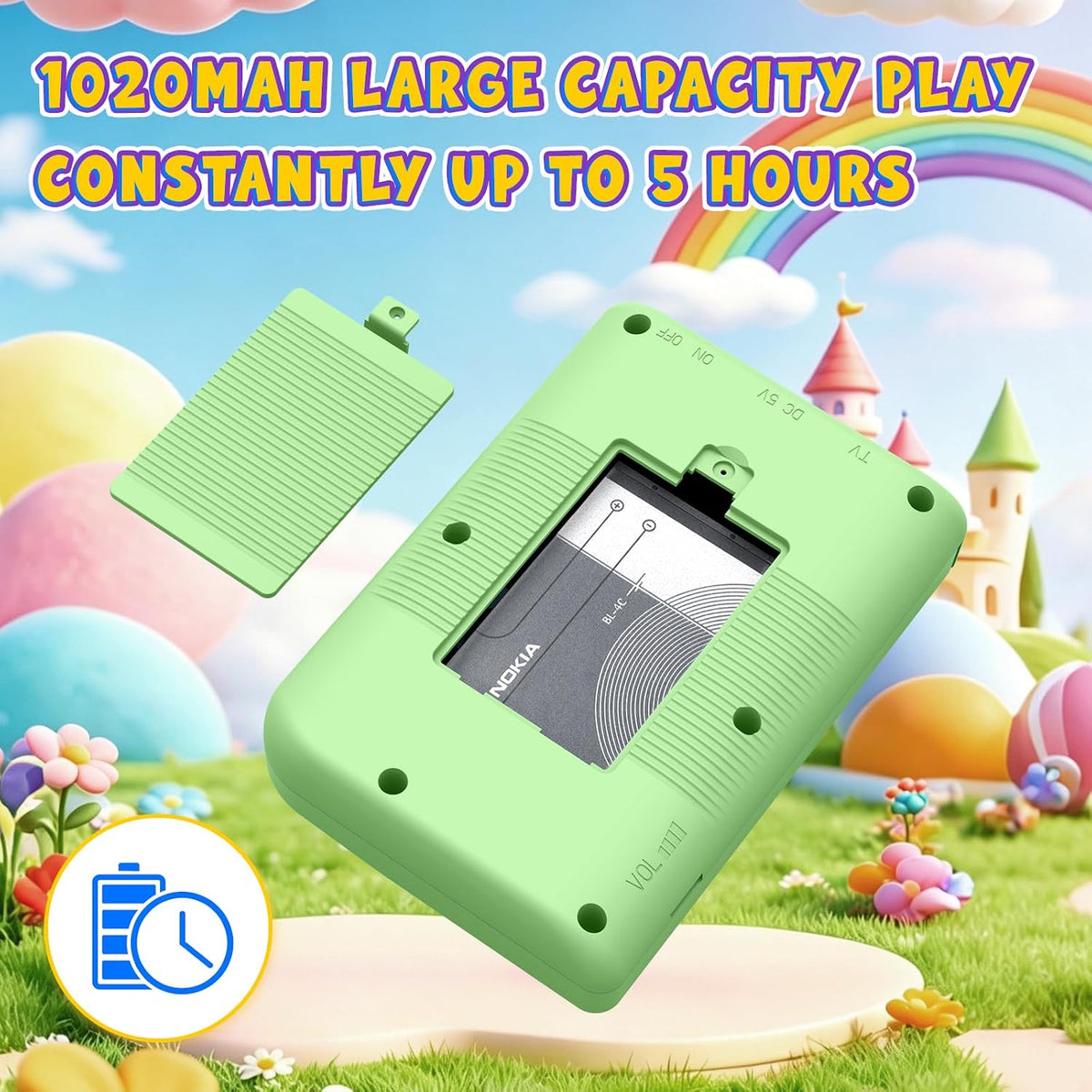 Pantalla IPS de 3.0 pulgadas con mini consola de juegos portátil, 4...