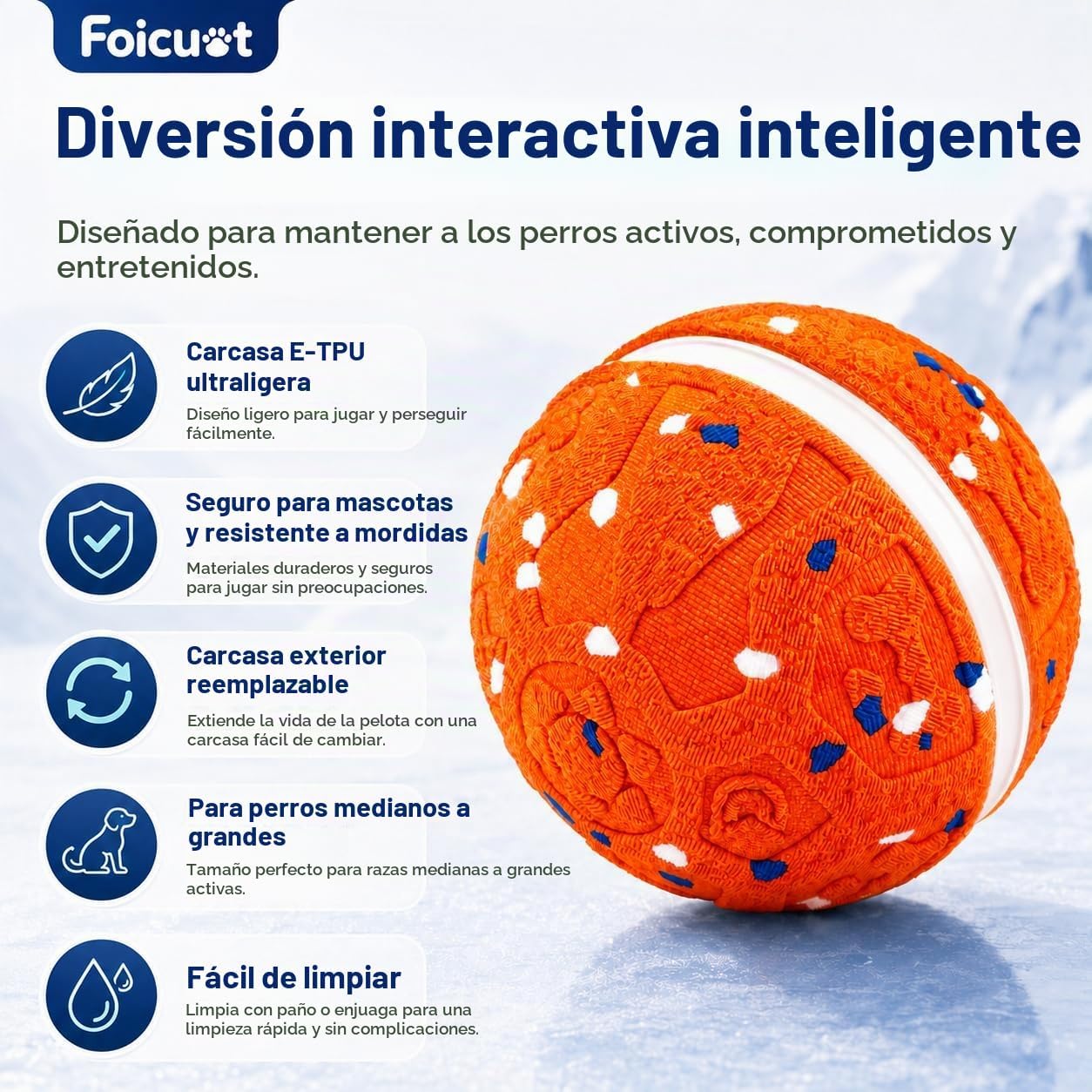Foicuot Juguete interactivo para perros [recientemente actualizado]...