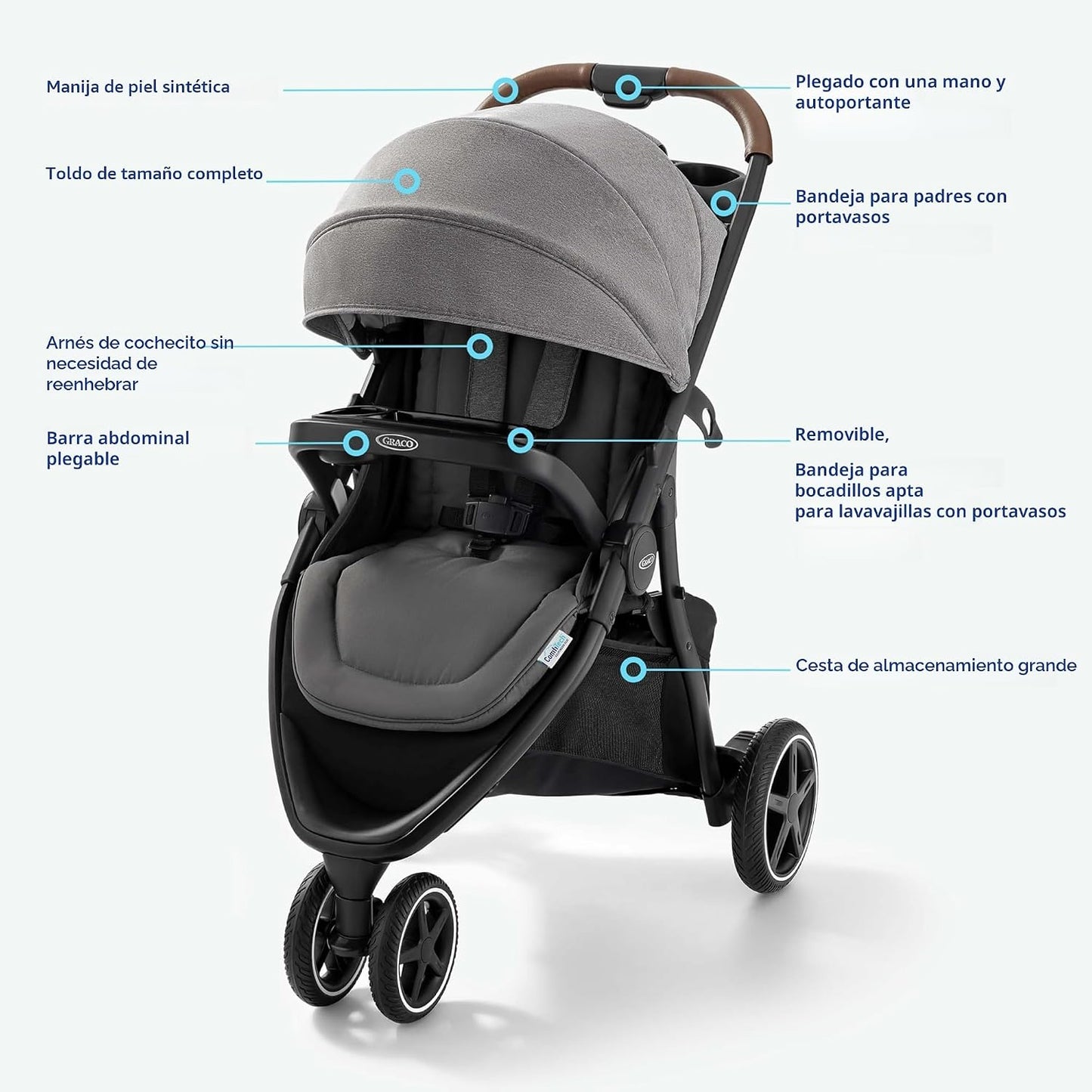 Sistema de viaje todo terreno Graco Outpace LX - Incluye asiento de...