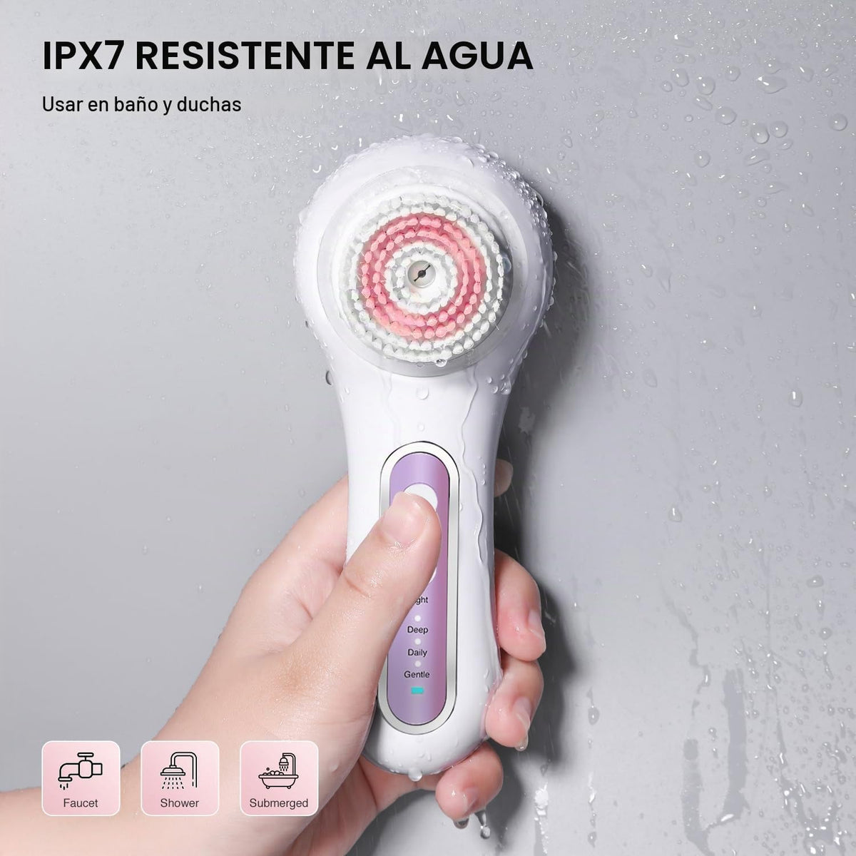 UMICKOO Exfoliador y Exfoliante Facial, Cepillo de Limpieza Facial...