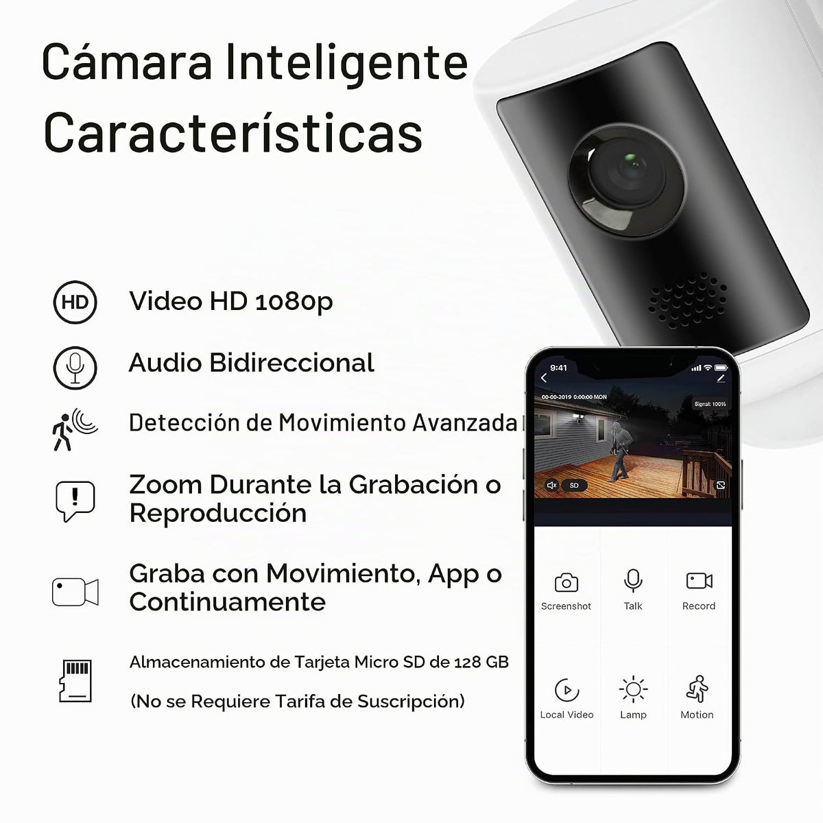 Feit Electric SEC3000\/CAM\/WIFI Cámara de seguridad LED inteligent...