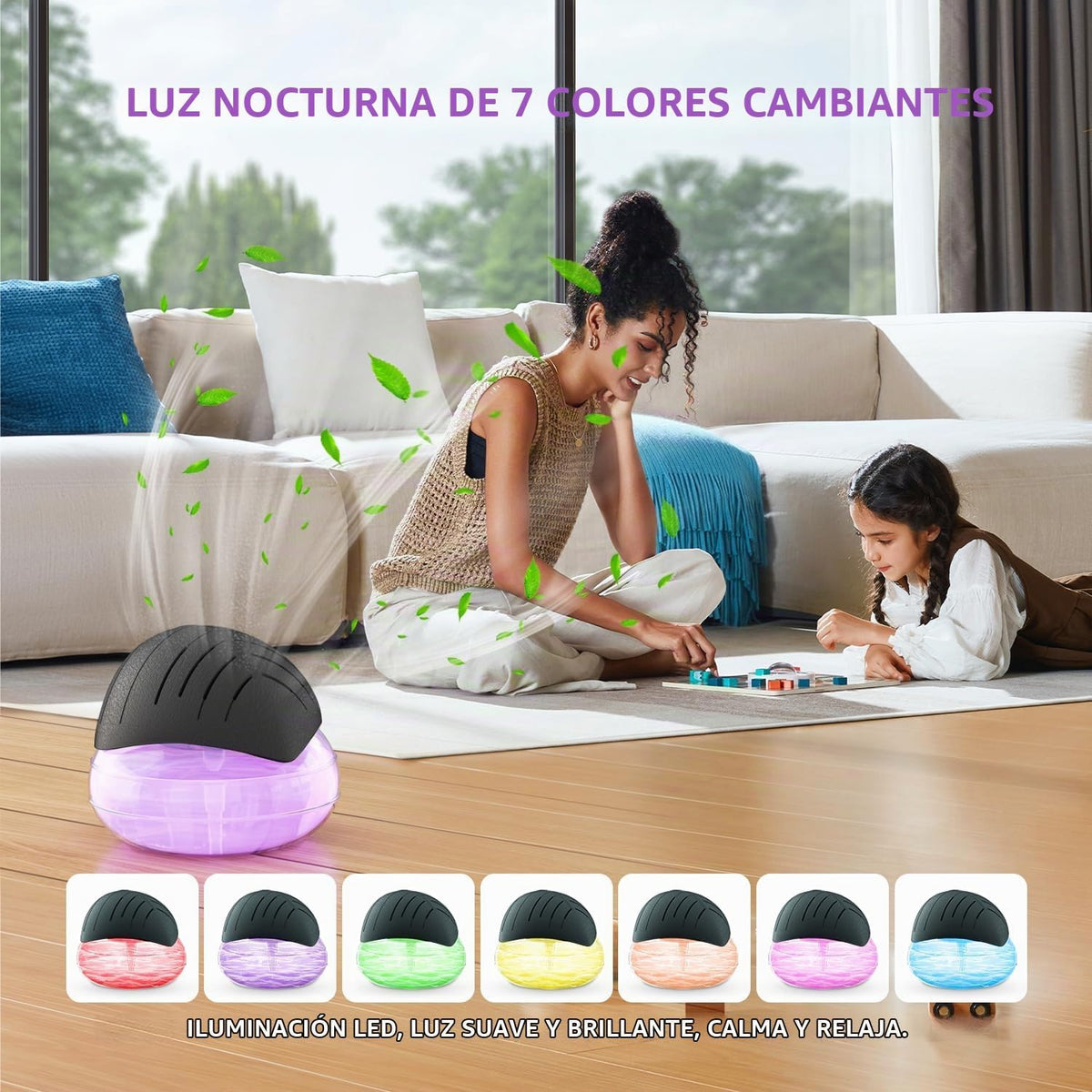 Purificadores de aire de agua para el hogar, difusor de aroma para...
