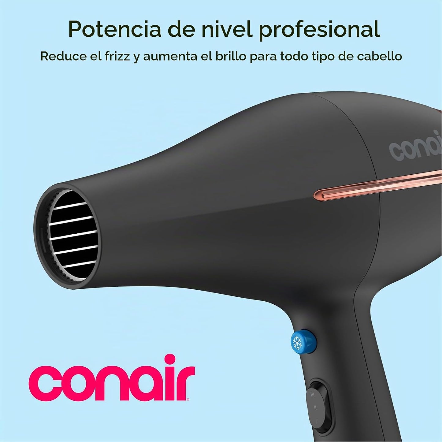 Conair InfinitiPRO - Secador de pelo con difusor y concentrador, 18...