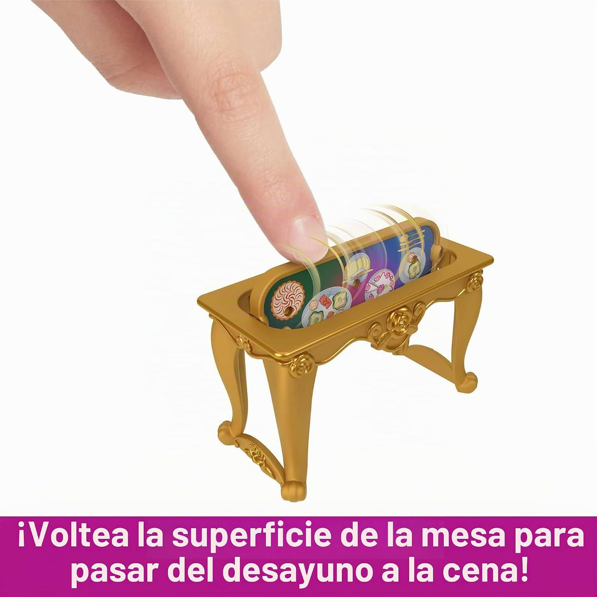 Mattel Juguetes de Princesas Disney, juegos apilables para la hora...