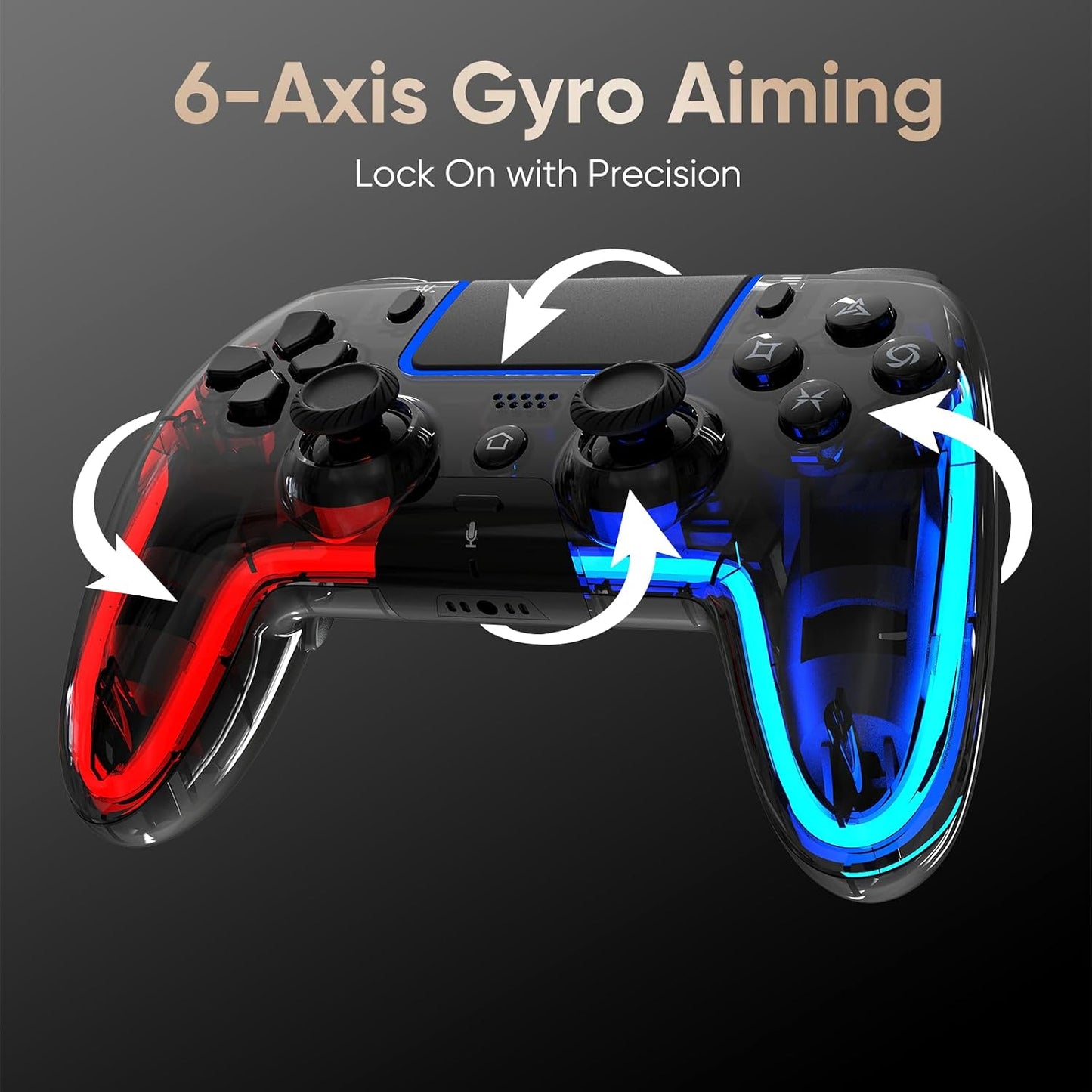BETMI Controlador inalámbrico para PS5, Pro\/Slim\/MAC\/Steam Deck\...