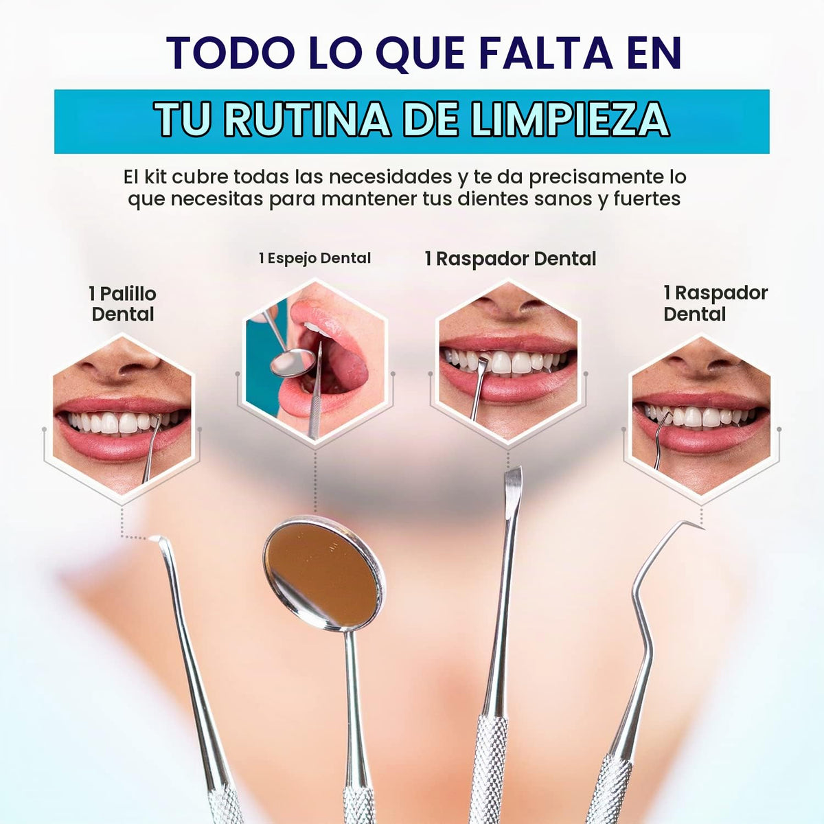 Dental Duty Herramientas Dentales, Raspador Dental para Herramienta...