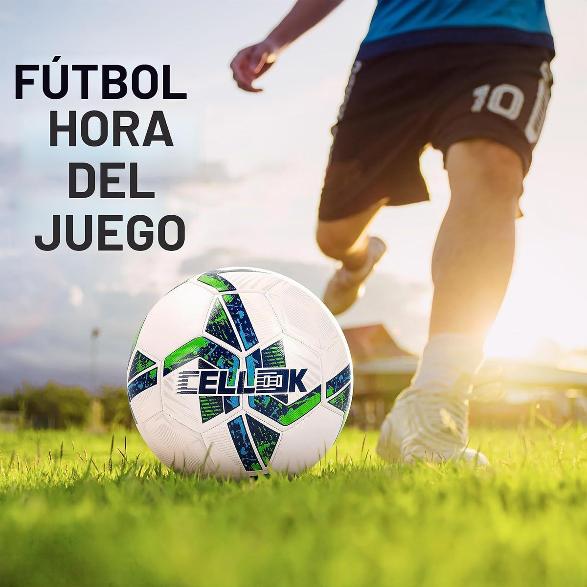 Balón de fútbol tamaño 5 tamaño 4 con bomba, balón de entrenamiento...