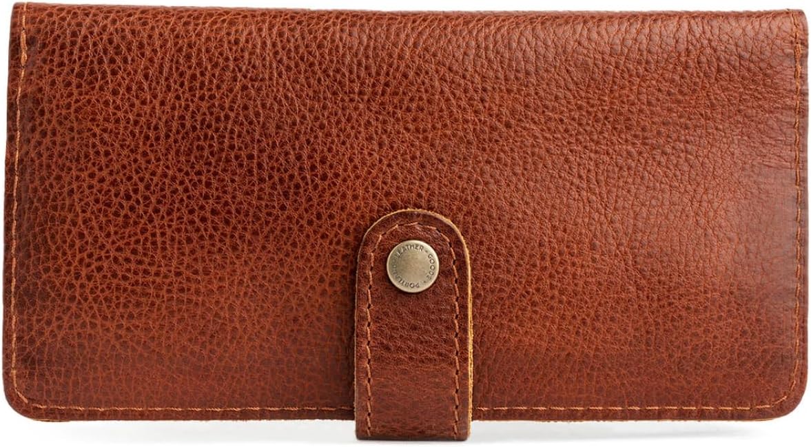 Portland Leather Goods Mini Billetera Plegable para Mujer \u2013 Di...