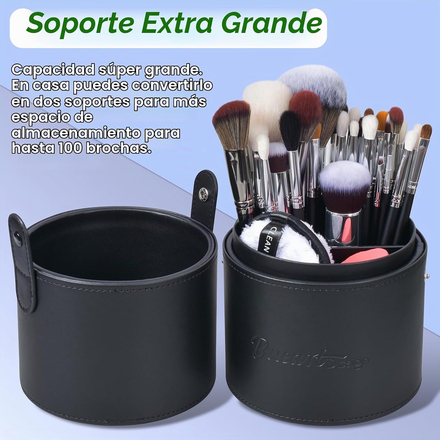 Bueart Design Pro maquillaje Artista 34Pcs Juego de brochas de maqu...
