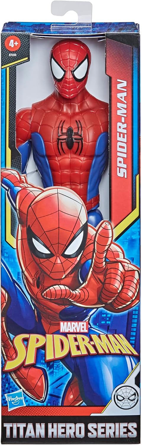 Marvel Titan Hero Series Spider-Man Figura de acción de 12 pulgadas...