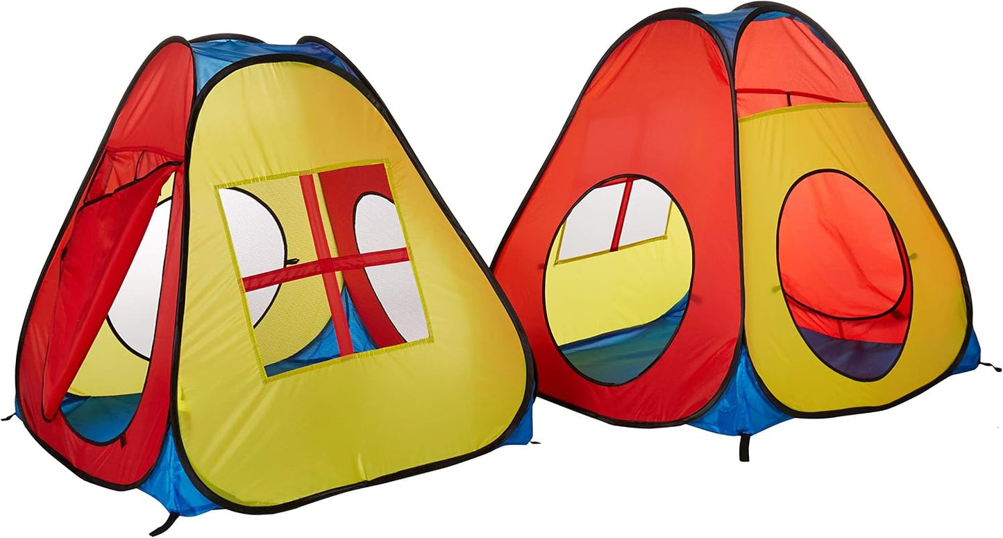 UTEX - Tienda de campaña 8 en 1 para niños con 4 túneles, casa de j...
