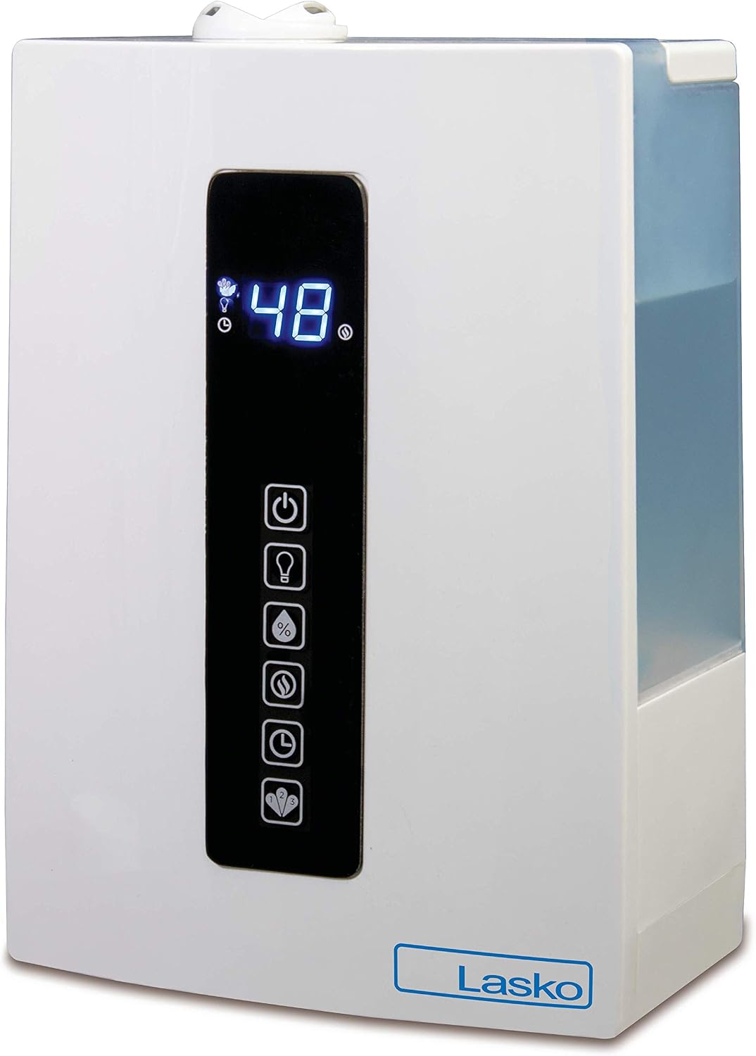 Lasko Humidificador de niebla caliente y fría UH300 con humidistato...
