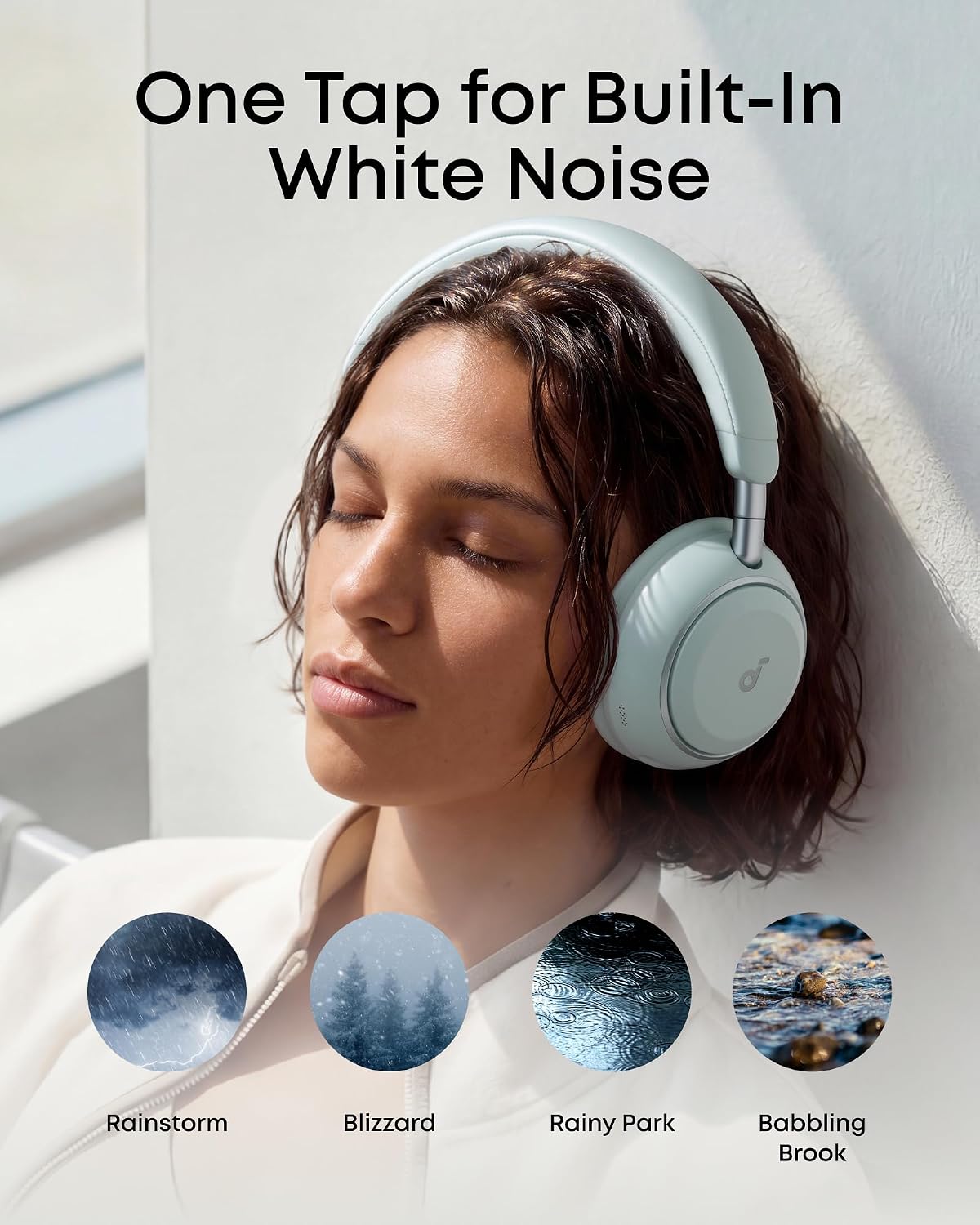 Soundcore Space 2 by Anker, auriculares con cancelación activa de r...