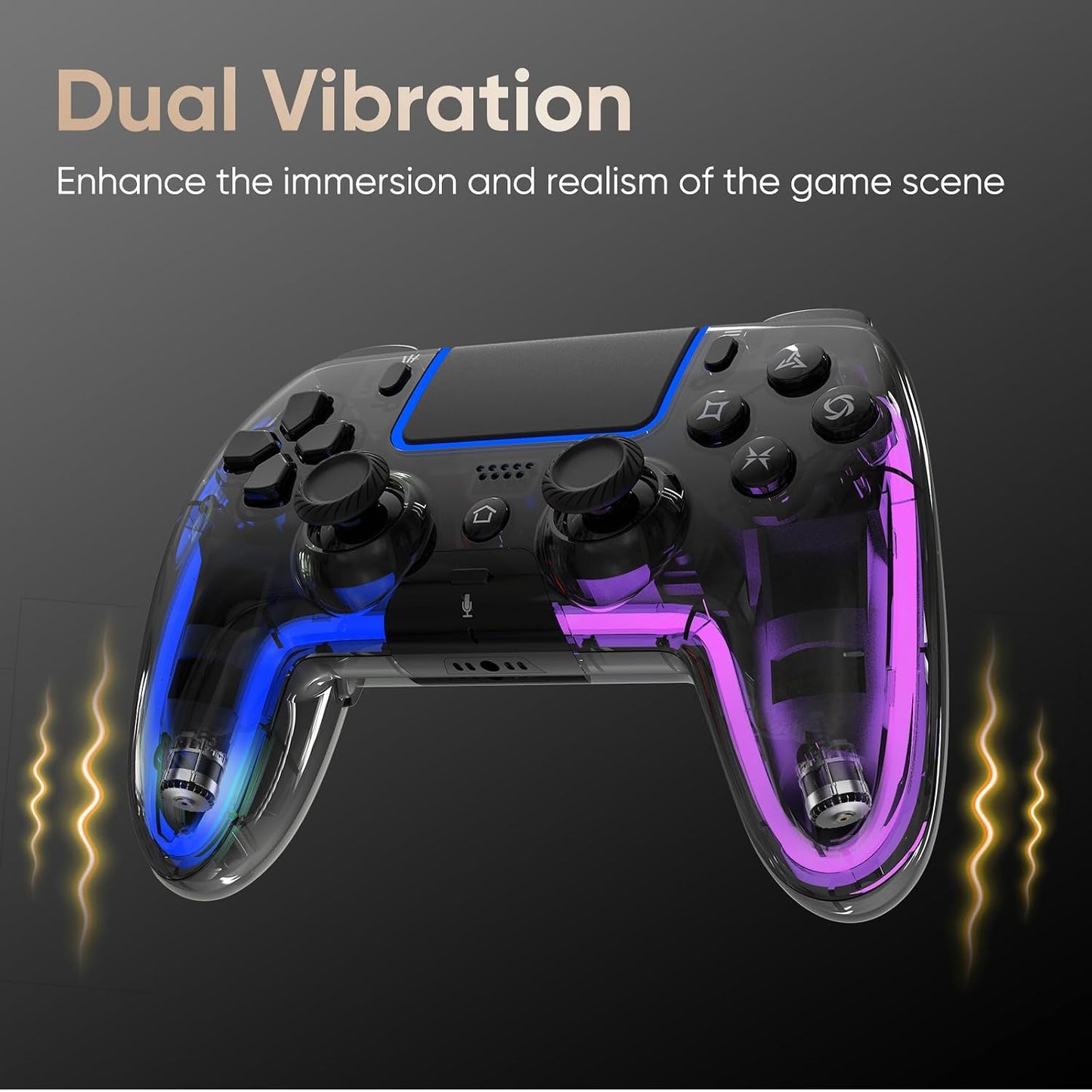 BETMI Controlador inalámbrico para PS5, Pro\/Slim\/MAC\/Steam Deck\...