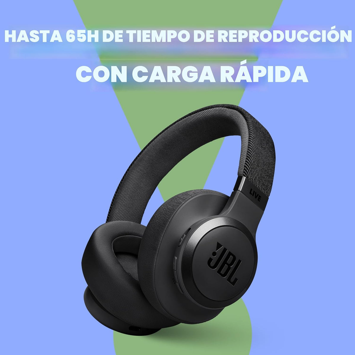 JBL Live 770NC - Auriculares inalámbricos sobre la oreja con cancel...
