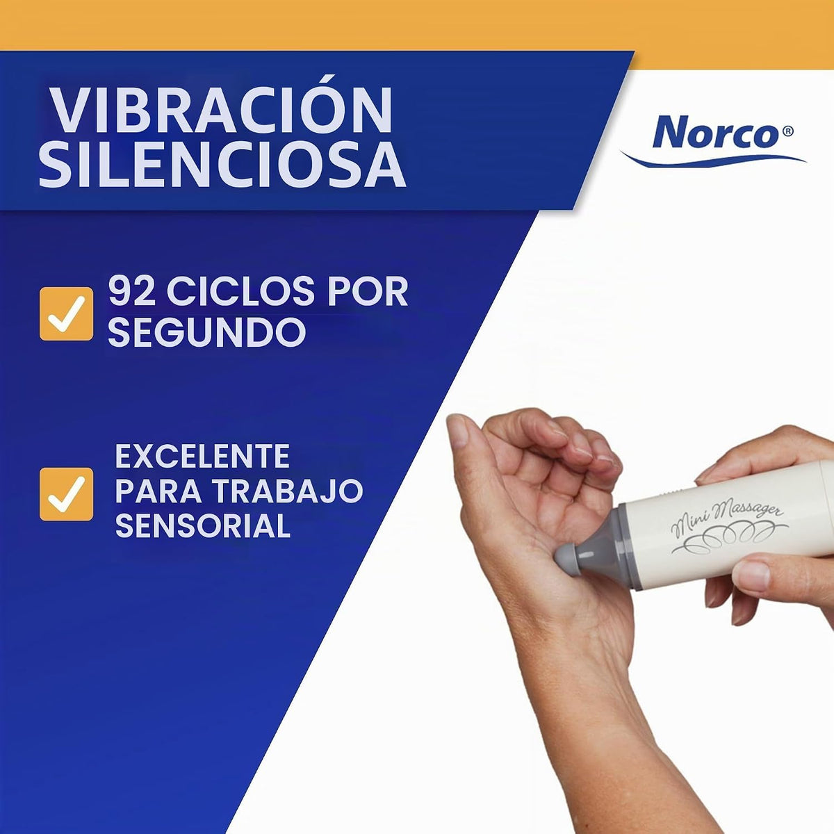 Masajeador Terapéutico Mini Norco con Batería. Herramienta de terap...