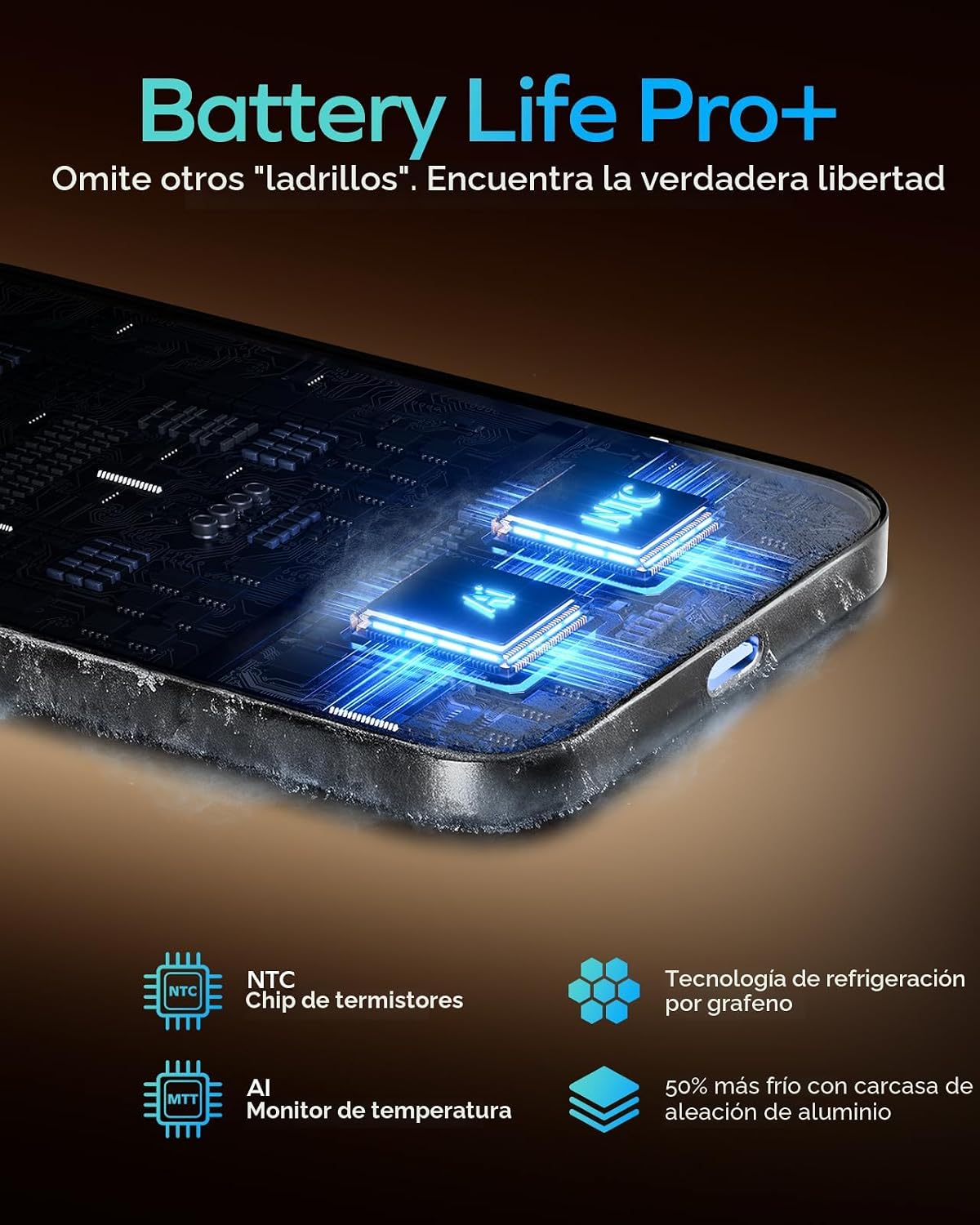 MOMAX Banco de energía inalámbrico magnético de 5000 mAh, cargador...