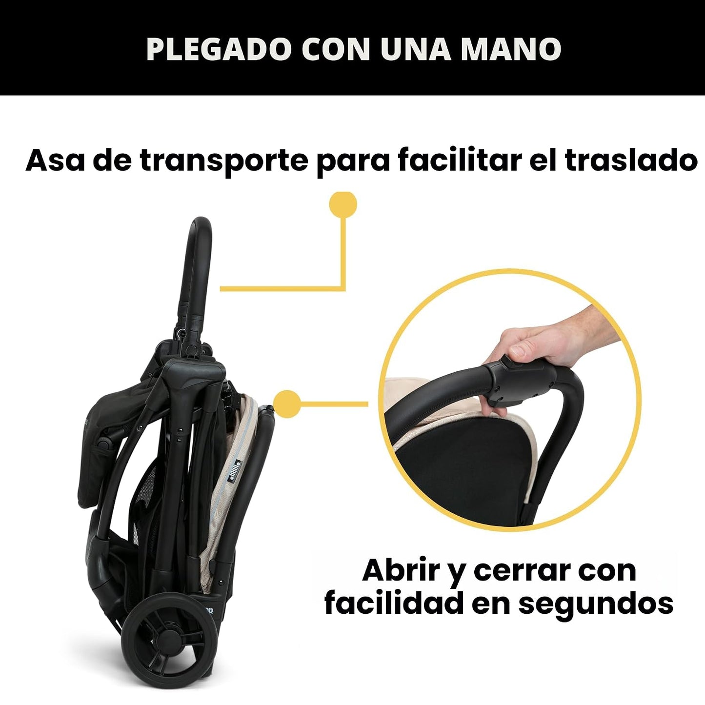 Delta Children Greenguard Gold - Cochecito de viaje compacto Jeep A...