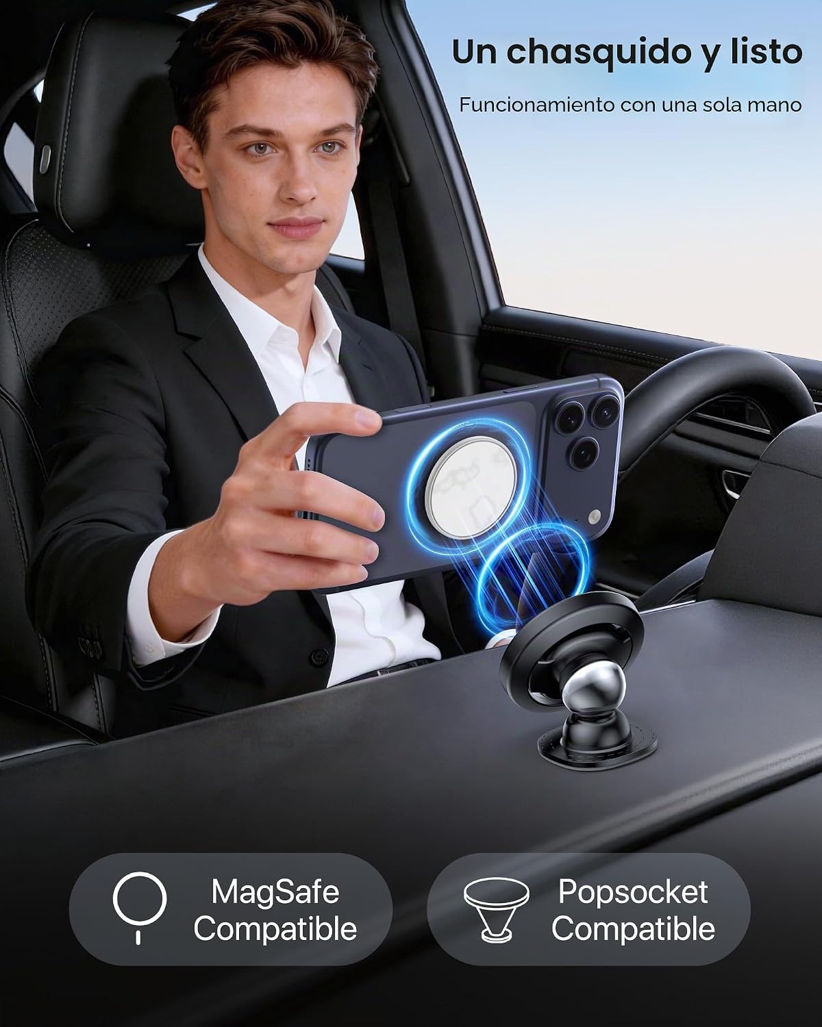 Miracase Última actualización para soporte MagSafe para automóvil [...
