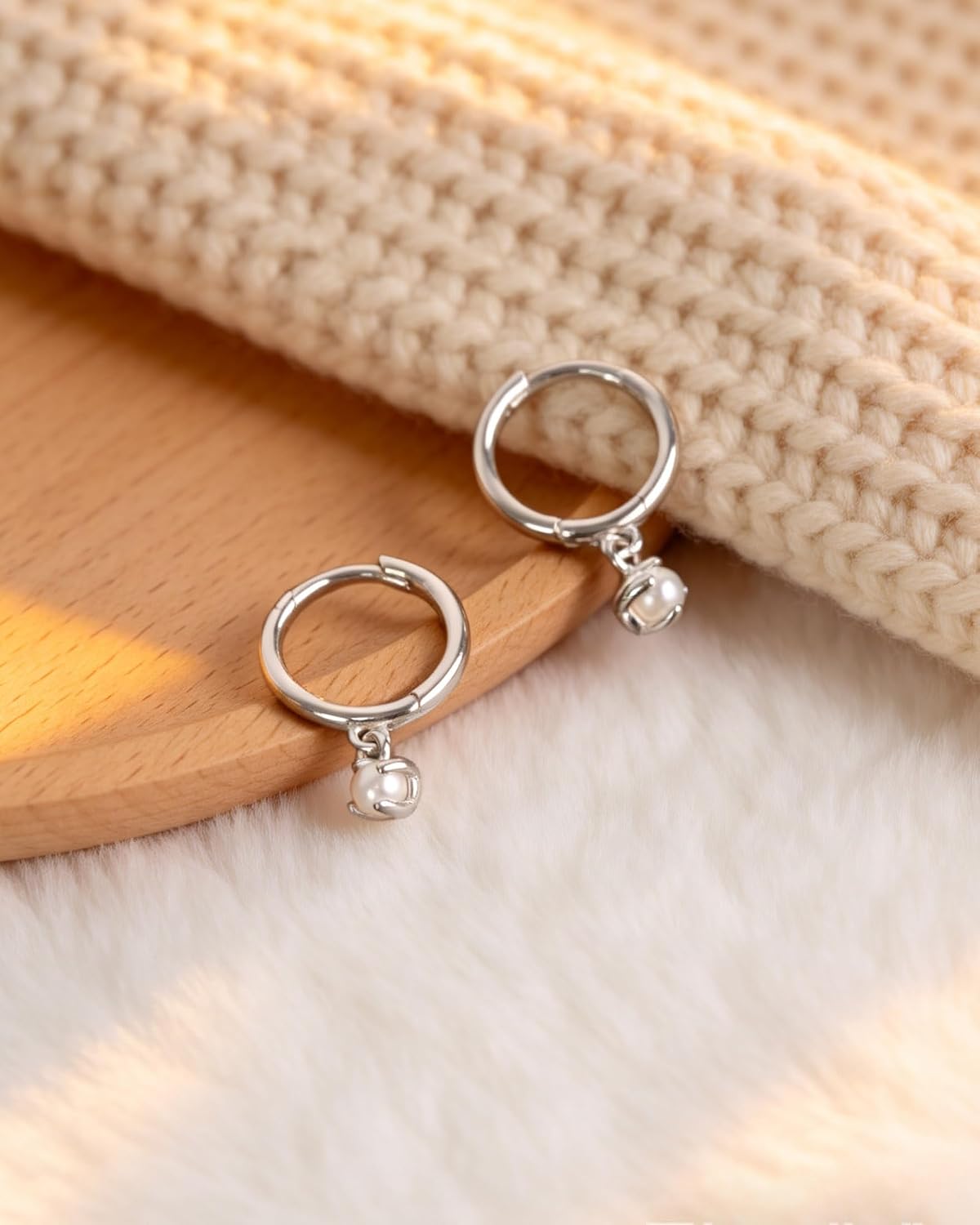 Aretes de ópalo chapados en oro de 14 quilates para mujer, aretes d...