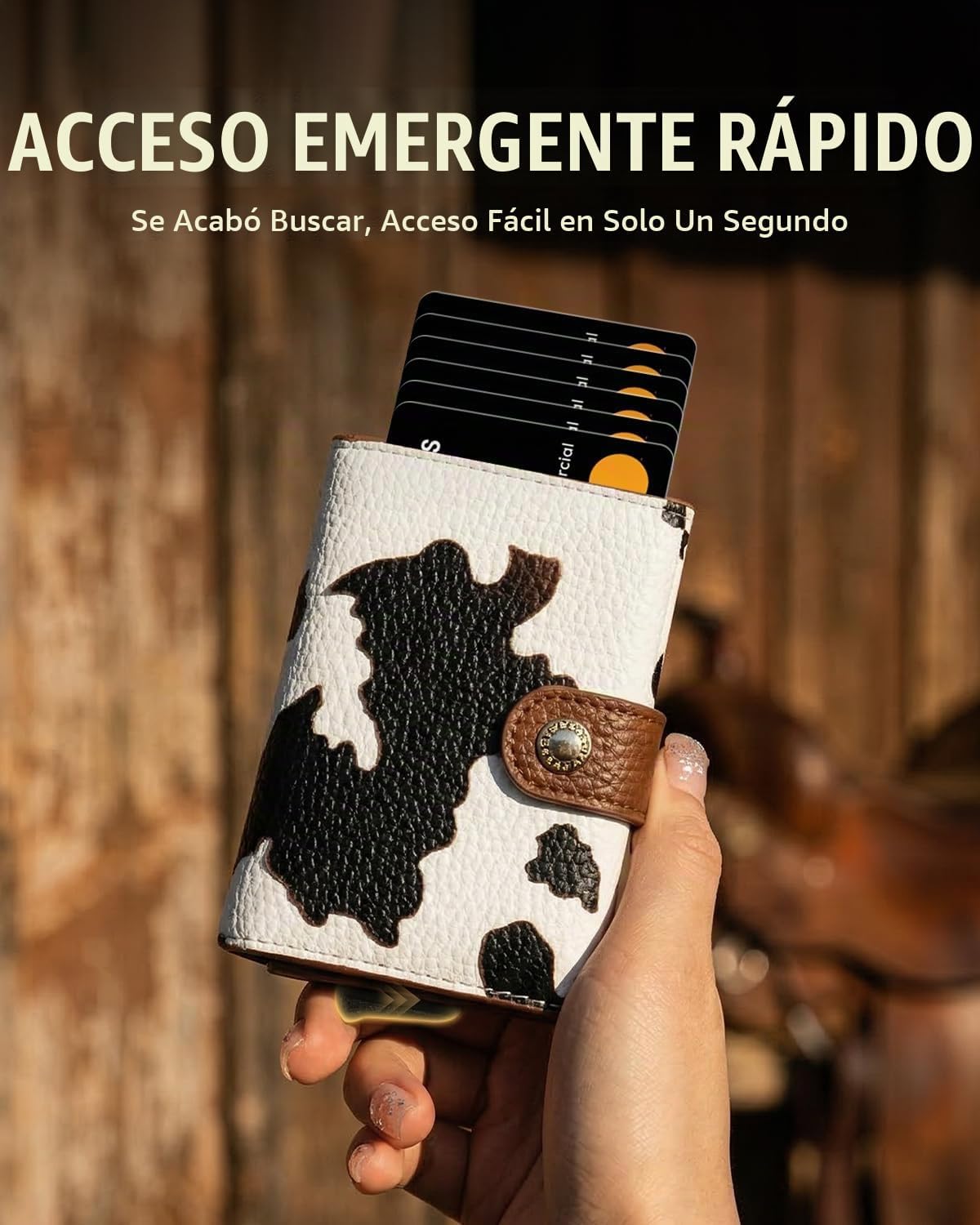 LORZOR Cartera de mujer con bloqueo RFID para mujer, tamaño pequeño...