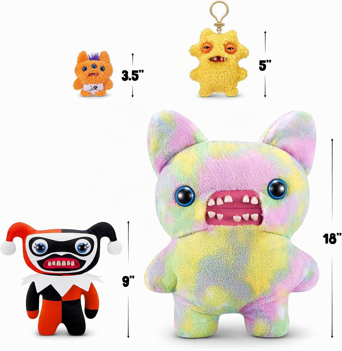 Fuggler x DC by ZURU Monstruo divertido y feo, de peluche, coleccio...