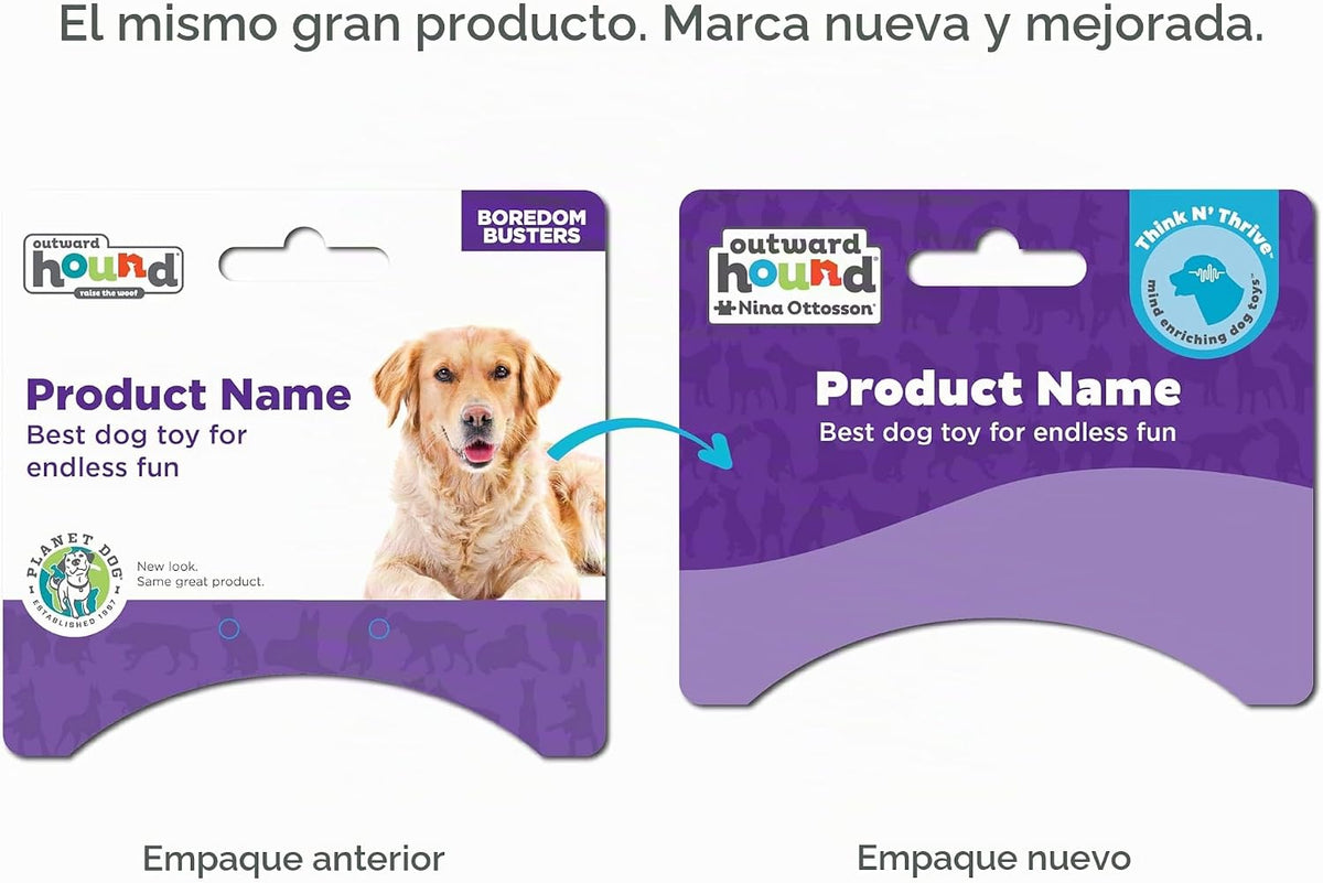 Planet Dog Orbee-Tuff Lil' Snoop - Juguete interactivo para per...