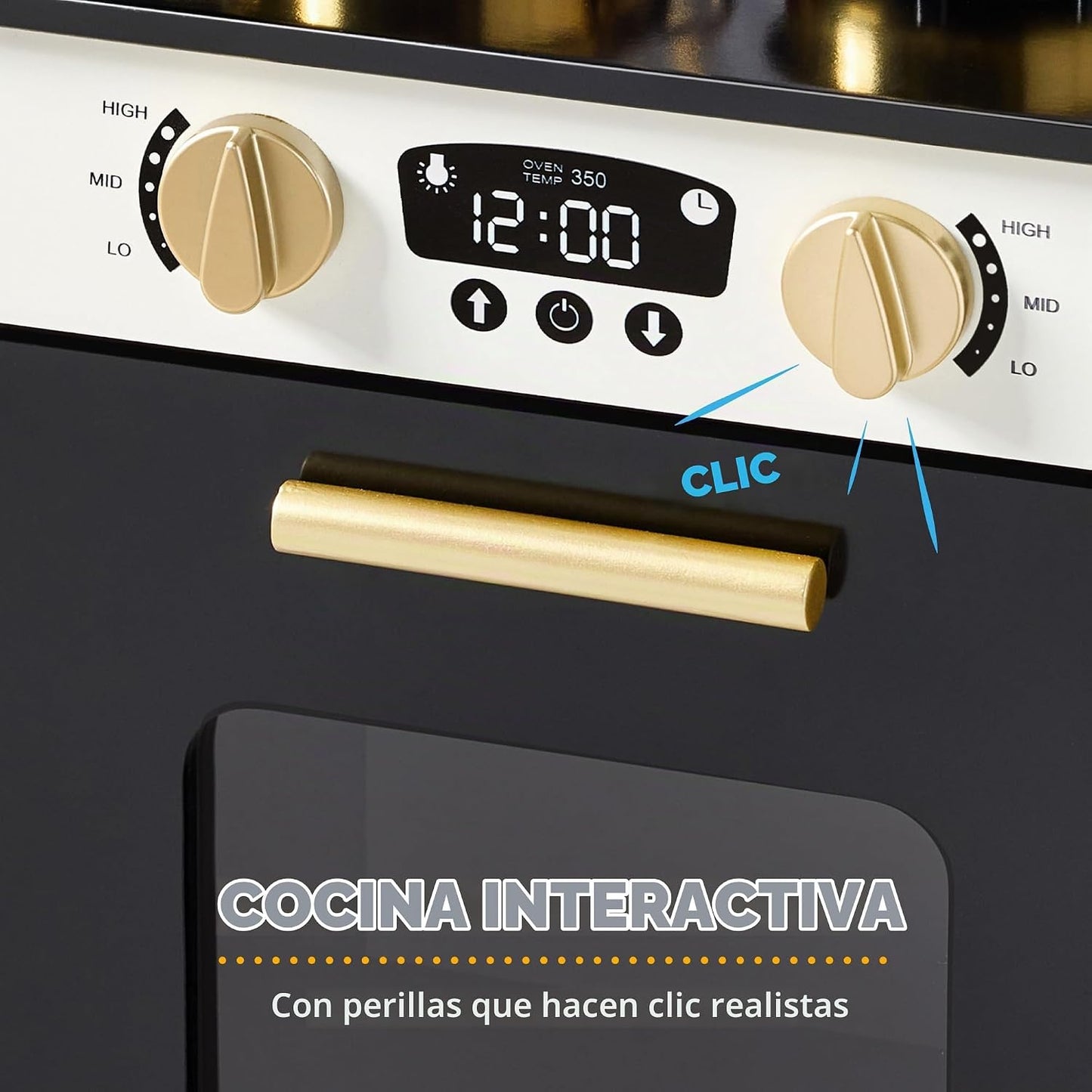 Best Choice Products Juego de cocina para niños pequeños, casa de c...