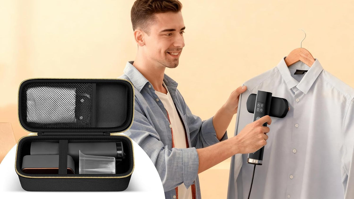GWCASE Funda de transporte de vapor de viaje y hierro, se adapta a...
