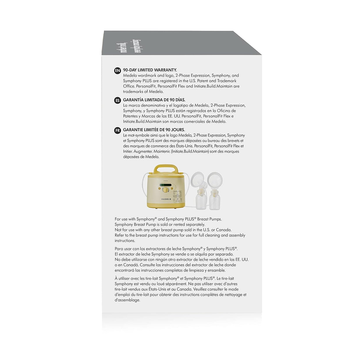 Medela Symphony - Kit de extractor de leche, sistema de bombeo dobl...