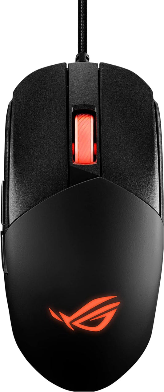 Asus ROG Strix Impact III - Ratón para juegos, semiambidiestro, con...
