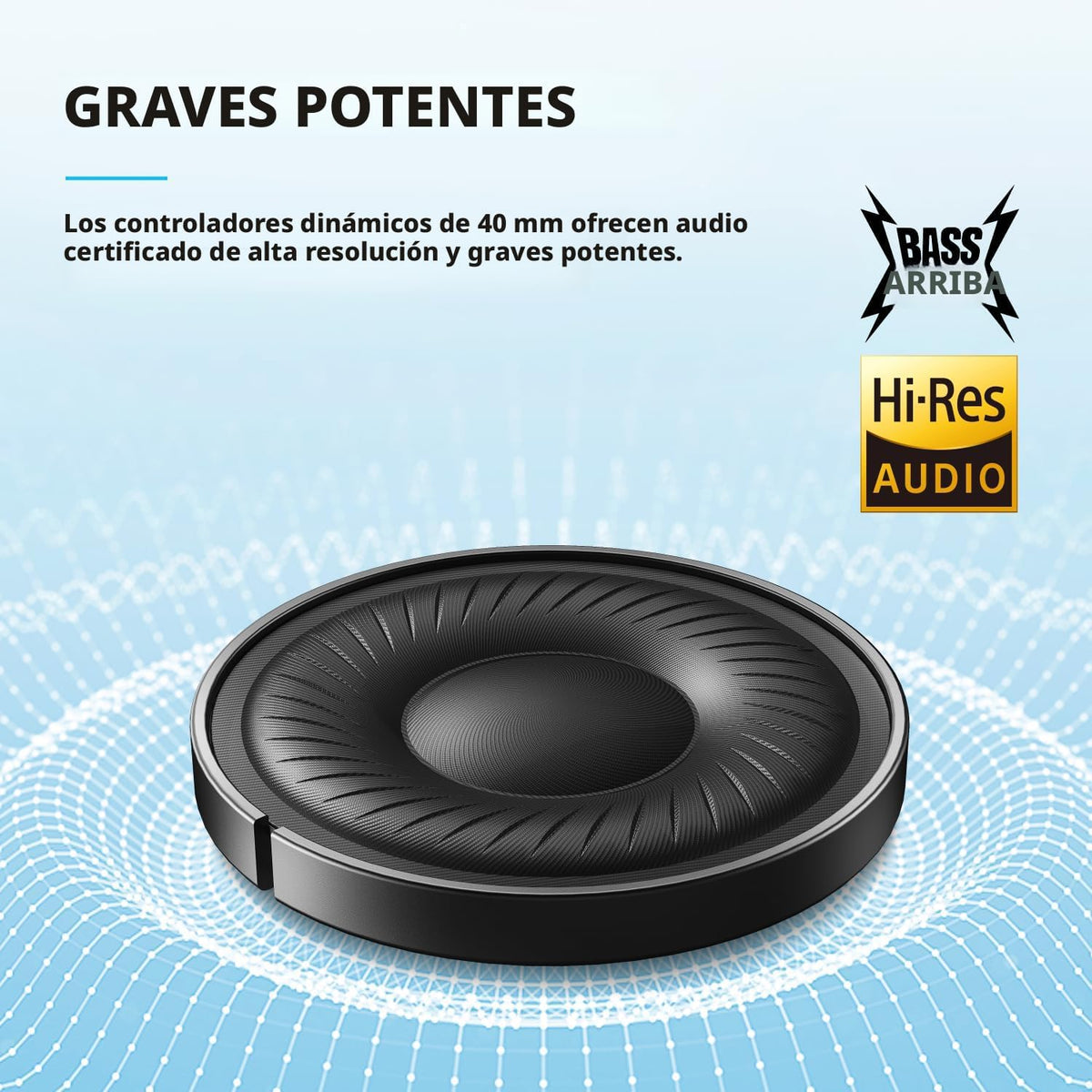 Soundcore by Anker Q20i Auriculares híbridos con cancelación activa...