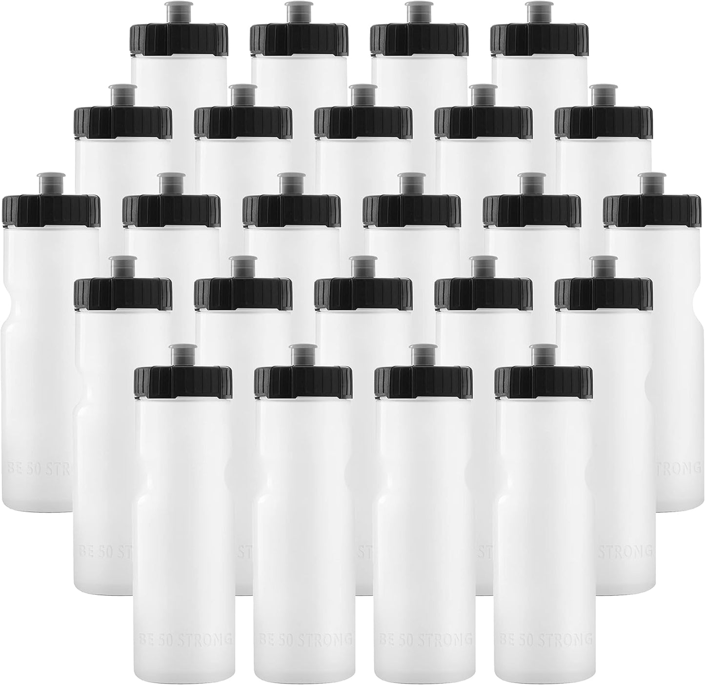 50 Strong Paquete de 24 botellas de agua a granel \u2013 Botellas d...